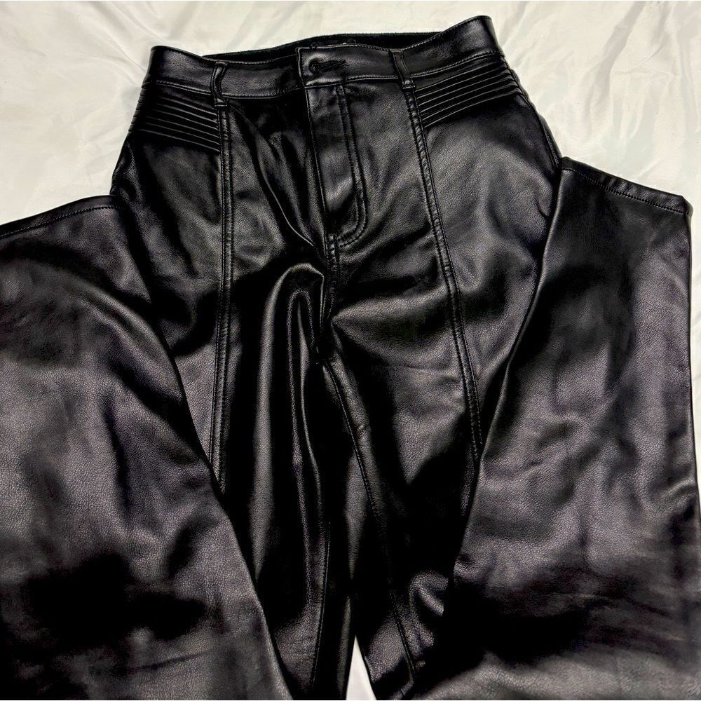 Express Imitation Leather Pants - Worn Once!